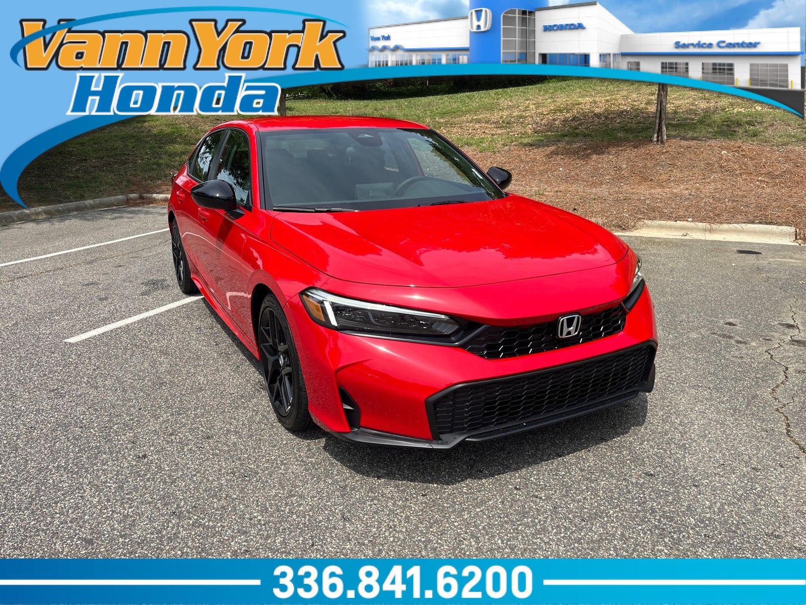 Rallye Red 2026 Honda Civic Sedan Front-Wheel Drive Automatic