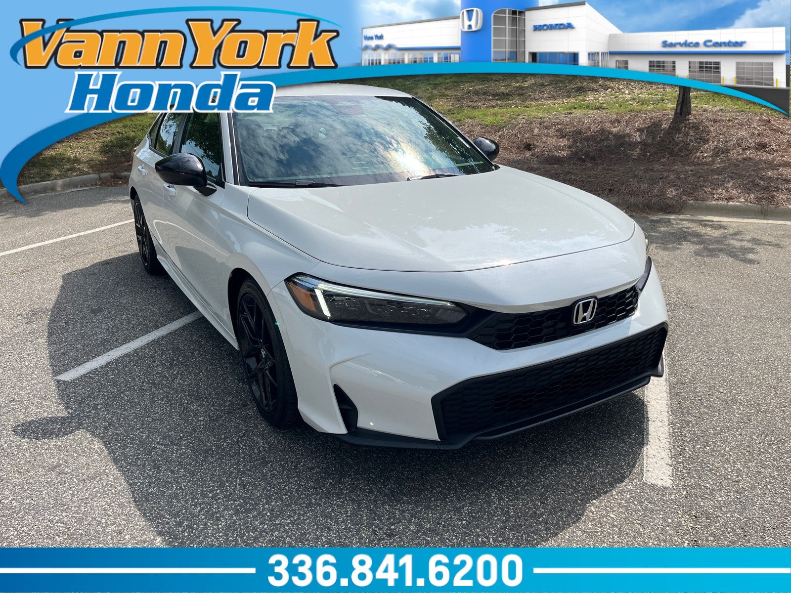 Platinum White 2026 Honda Civic Sedan Front-Wheel Drive Automatic