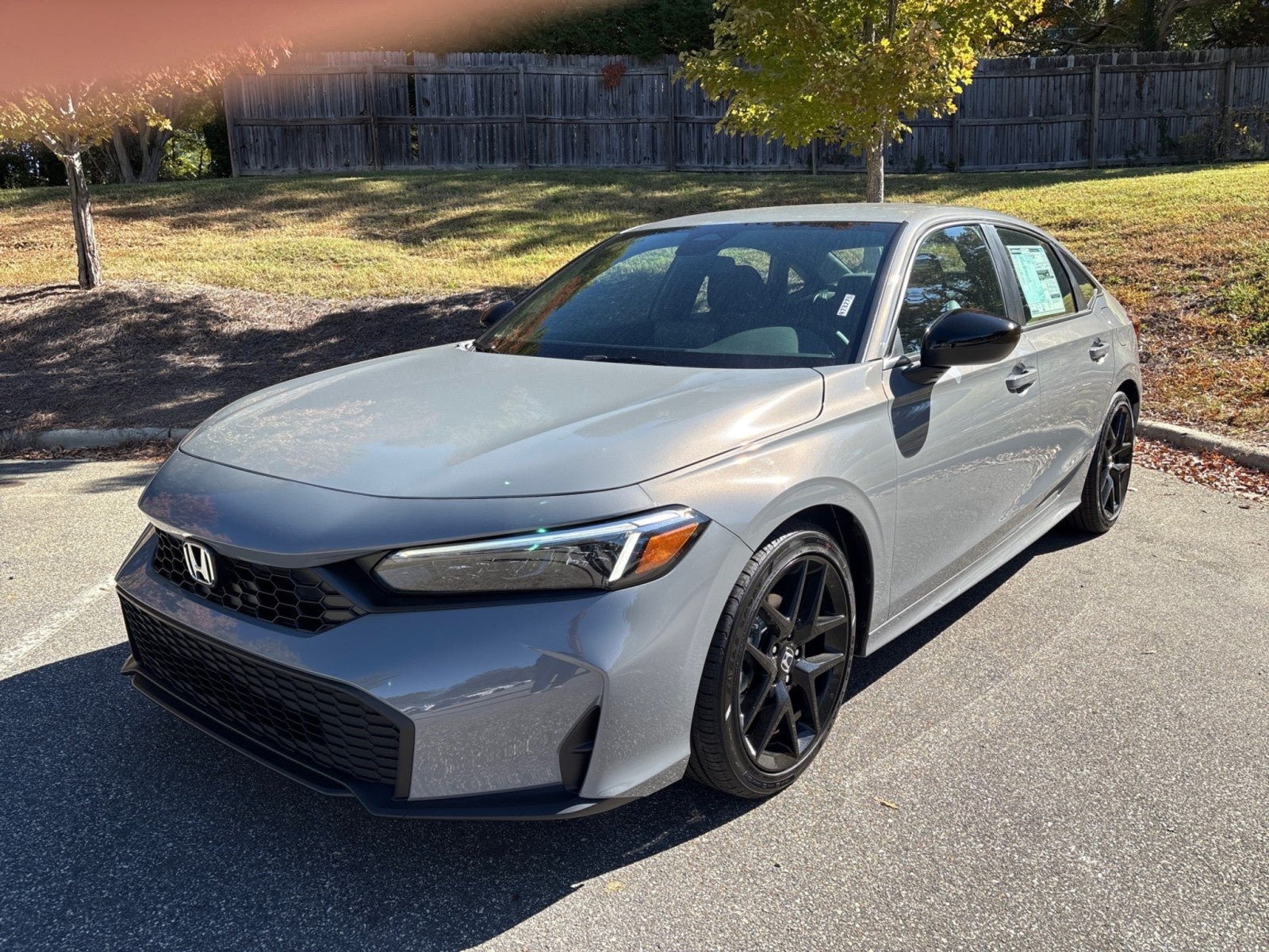 Urban Gray Pearl 2026 Honda Civic Sedan Front-Wheel Drive Automatic
