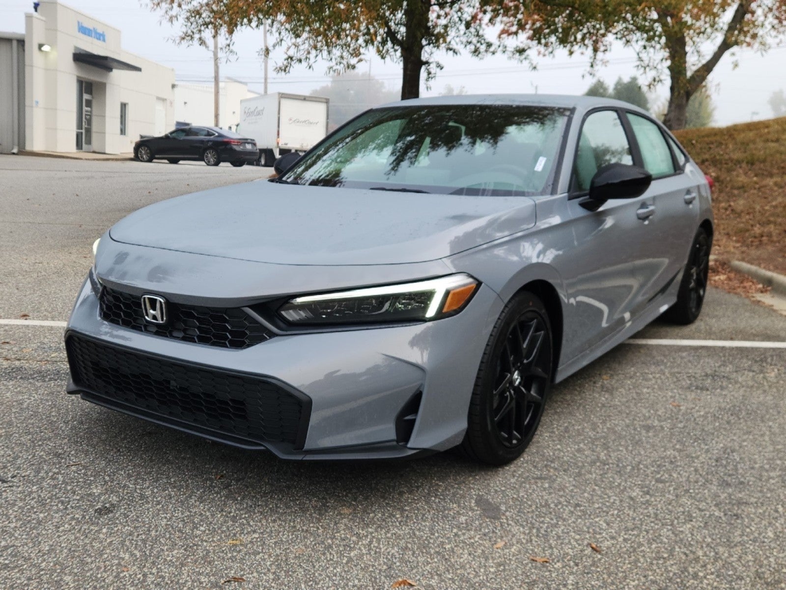 Urban Gray Pearl 2026 Honda Civic Sedan Front-Wheel Drive Automatic