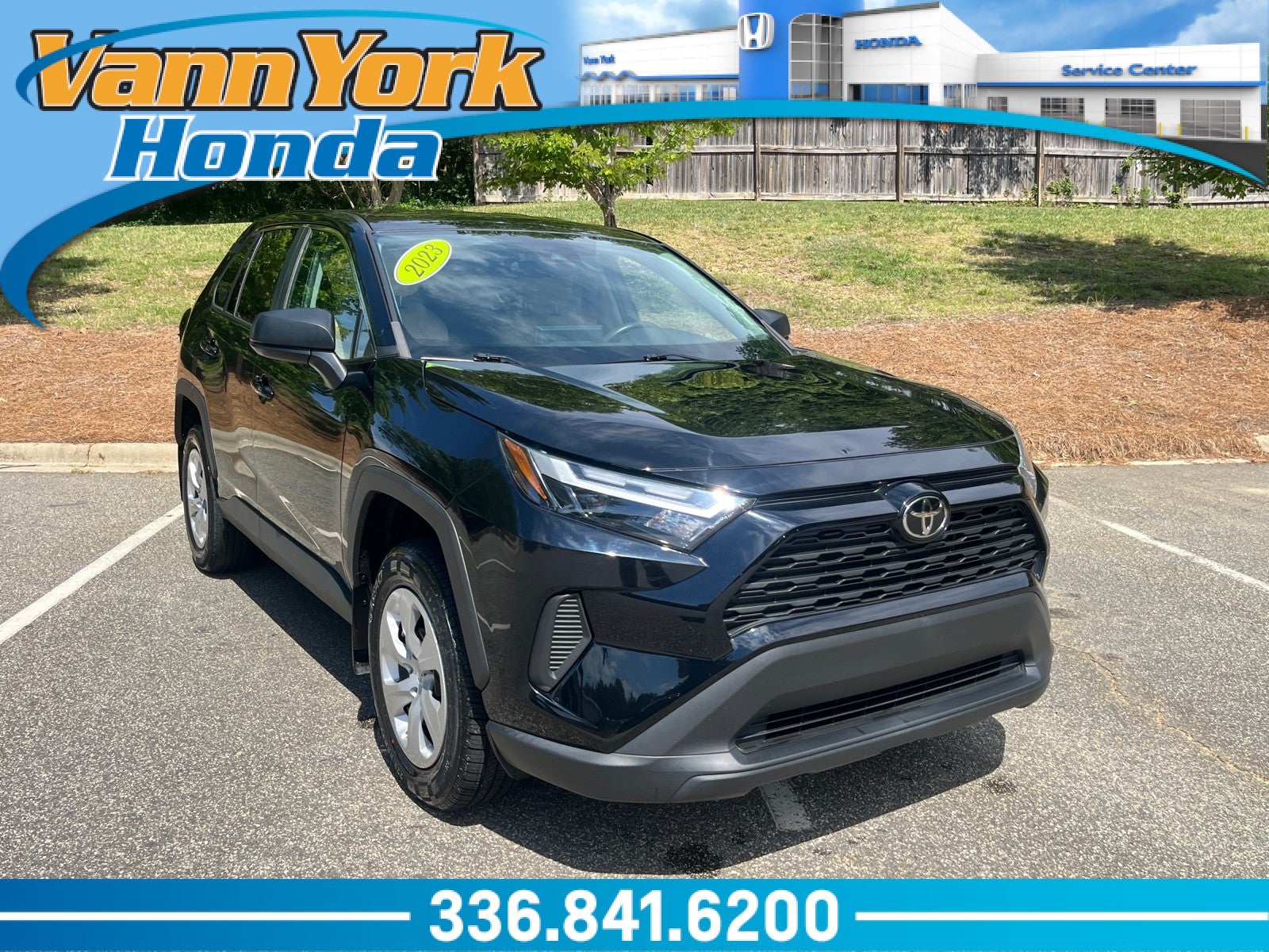 Midnight Black Metallic 2023 Toyota RAV4 SUV / Crossover Front-Wheel Drive Automatic