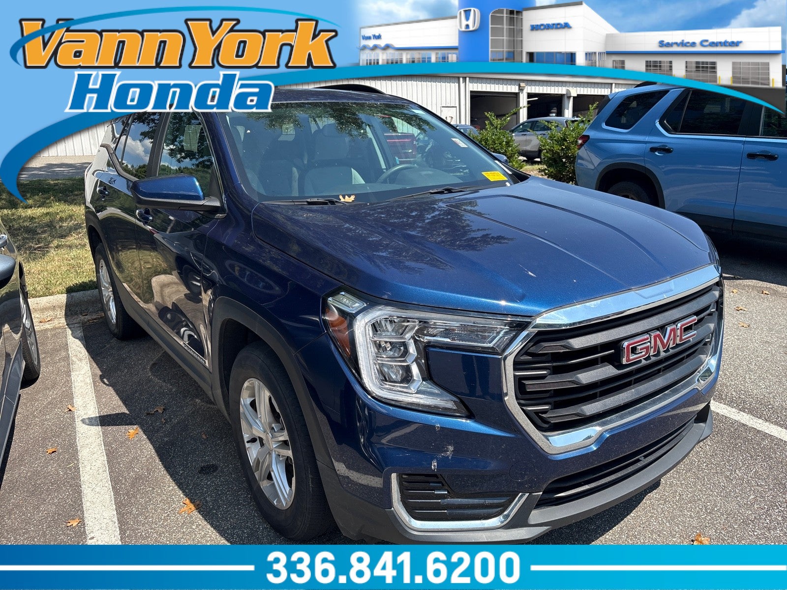 Marine Metallic 2022 GMC Terrain SUV / Crossover All-Wheel Drive Automatic