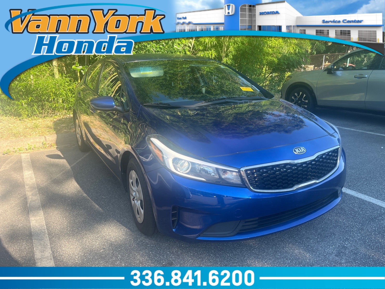 Deep Sea Blue 2017 Kia Forte Sedan Front-Wheel Drive Automatic