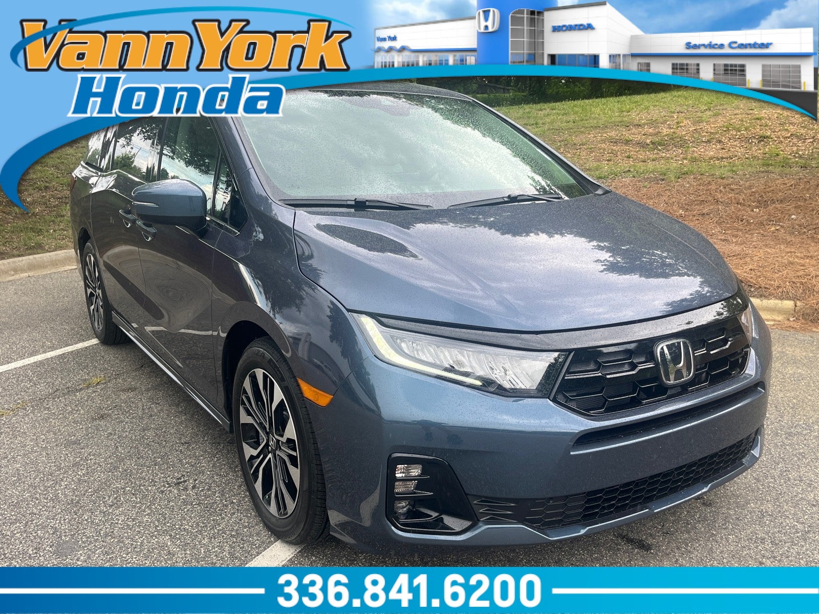 Smoke Blue 2026 Honda Odyssey Minivan Front-Wheel Drive Automatic