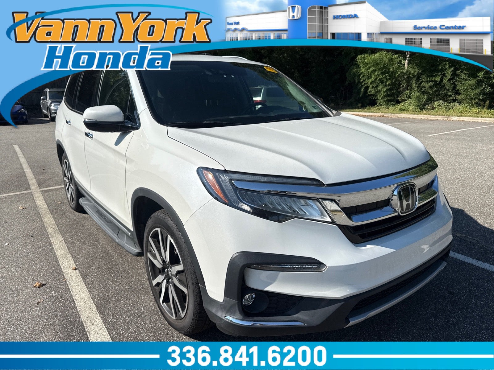 White 2022 Honda Pilot SUV / Crossover All-Wheel Drive Automatic
