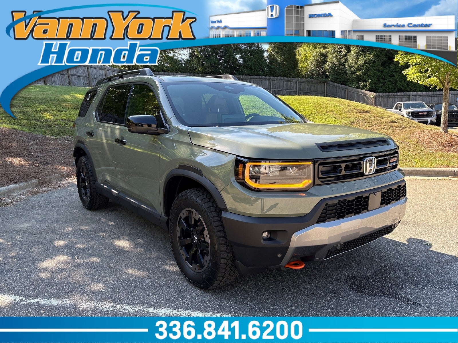 Ash Green Metallic 2026 Honda Passport SUV / Crossover All-Wheel Drive Automatic