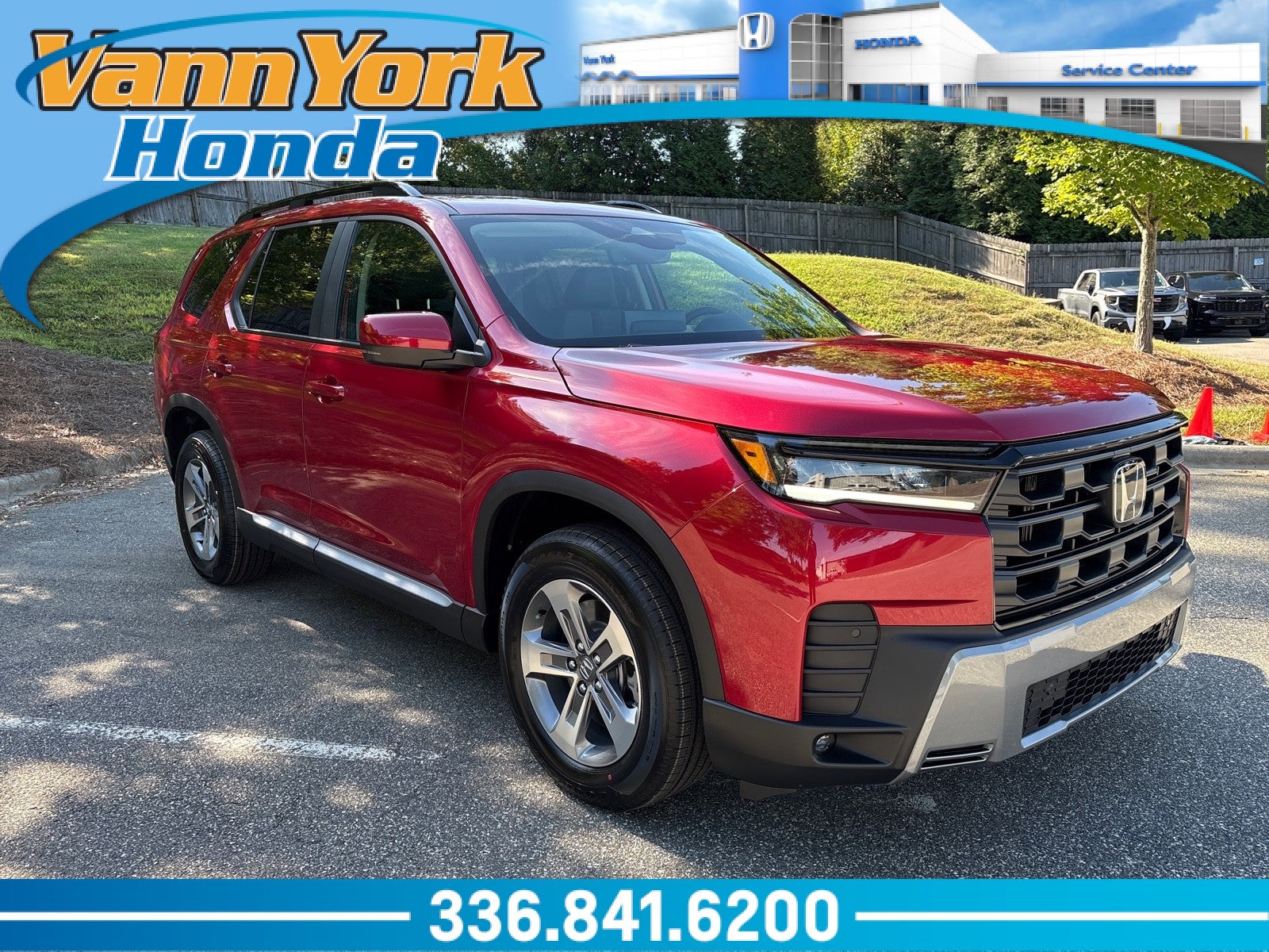 Radiant Red Metallic II 2026 Honda Pilot SUV / Crossover All-Wheel Drive Automatic