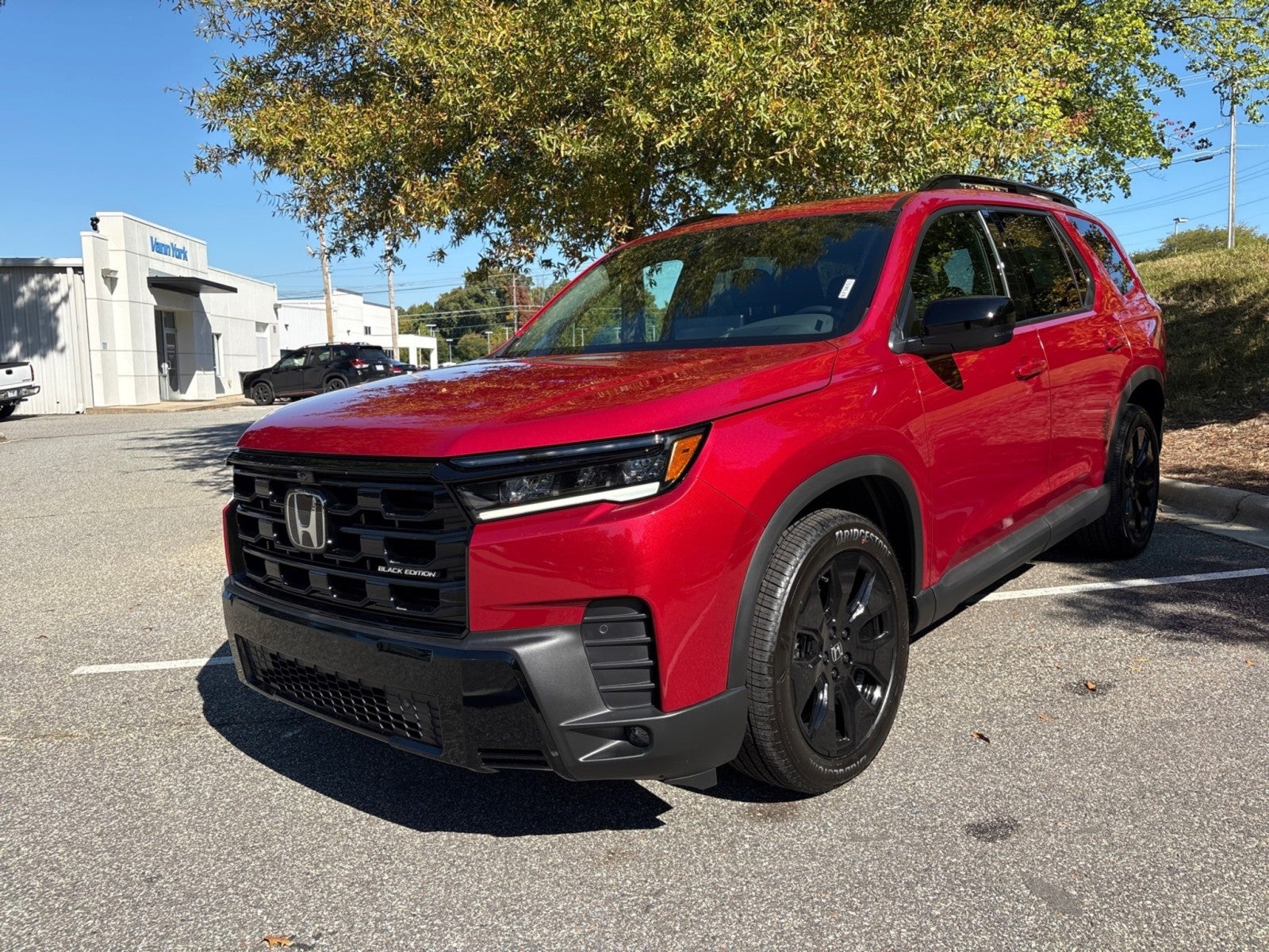 Radiant Red Metallic II 2026 Honda Pilot SUV / Crossover All-Wheel Drive Automatic