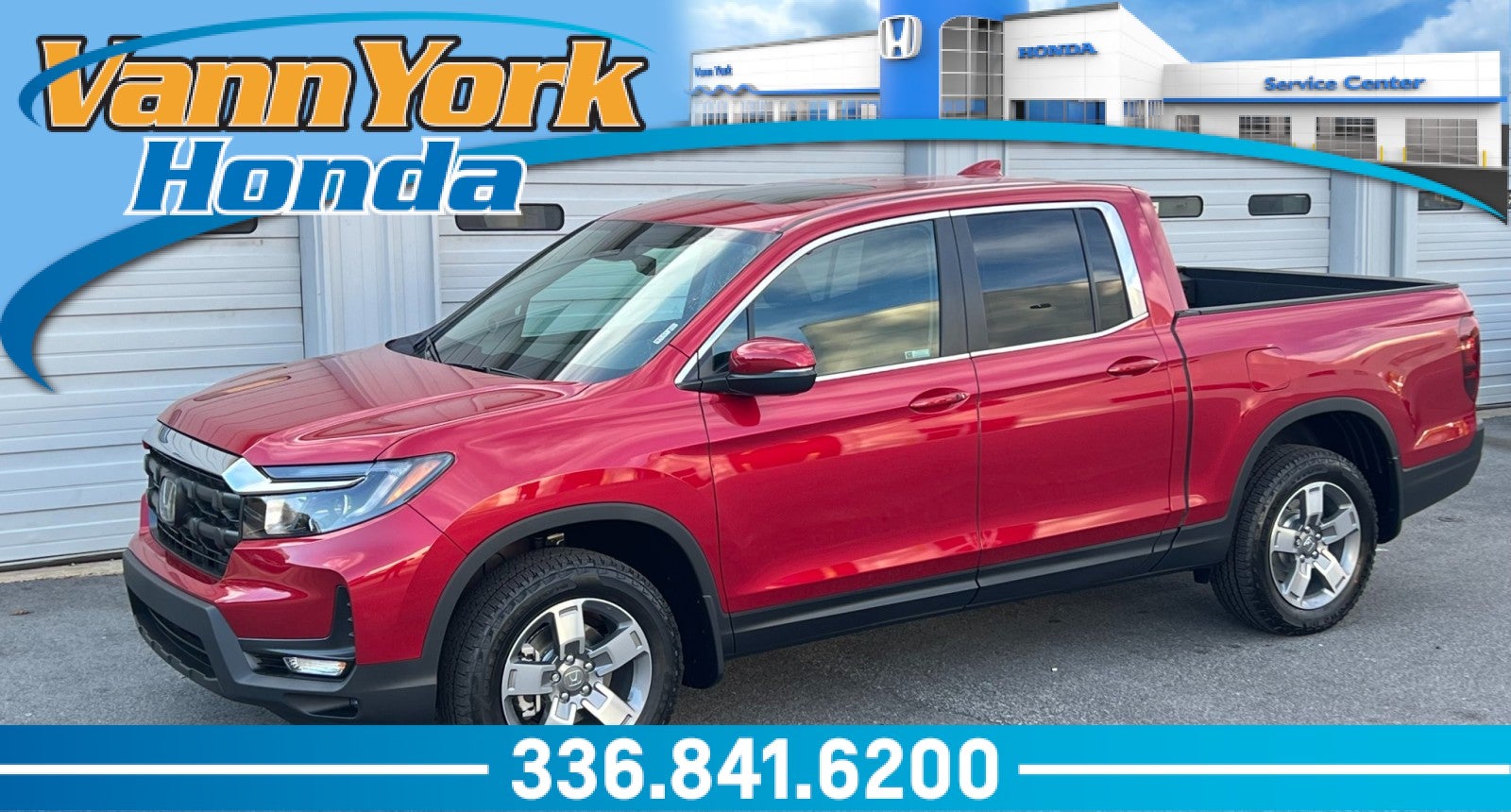 Radiant Red II 2026 Honda Ridgeline RTL AWD Pickup Truck All-Wheel Drive Automatic