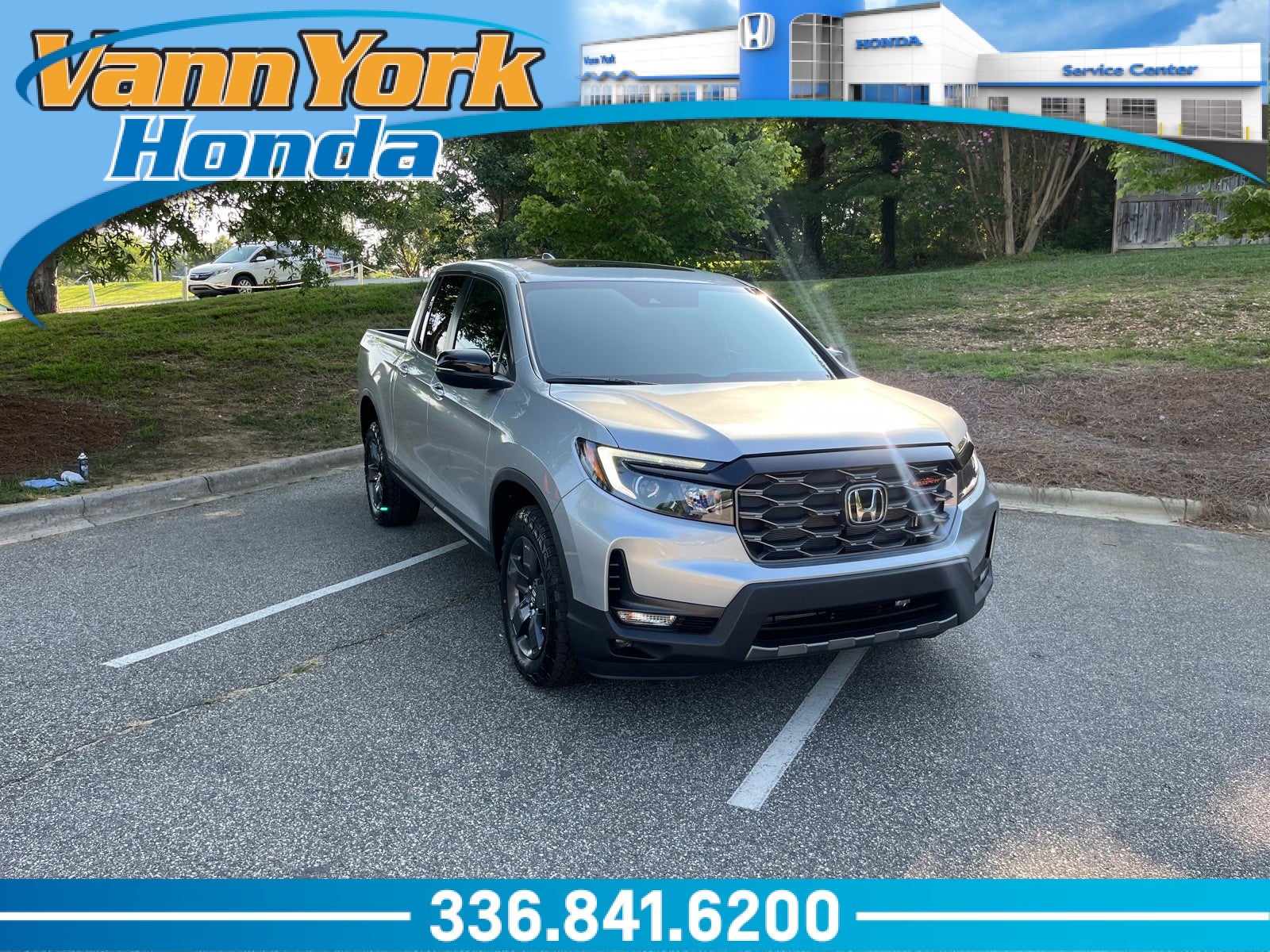 Solar Silver Metallic 2026 Honda Ridgeline Pickup Truck All-Wheel Drive Automatic