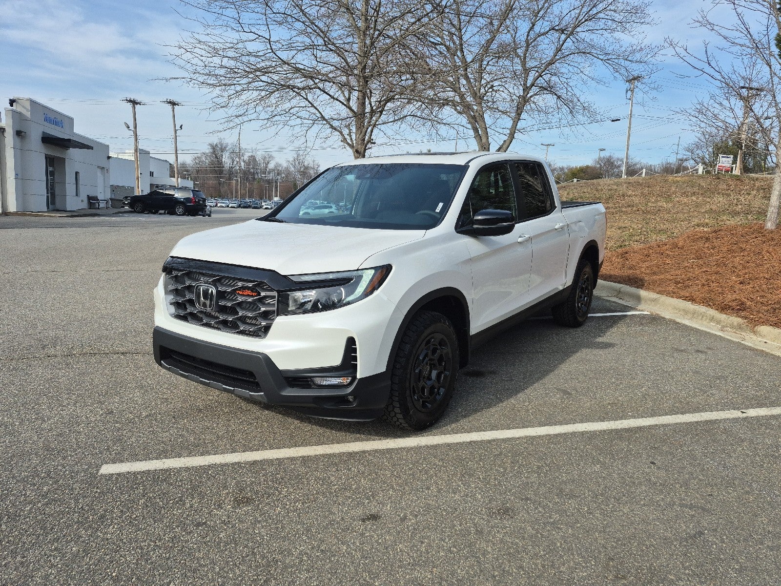Platinum White Pearl 2026 Honda Ridgeline Pickup Truck All-Wheel Drive Automatic