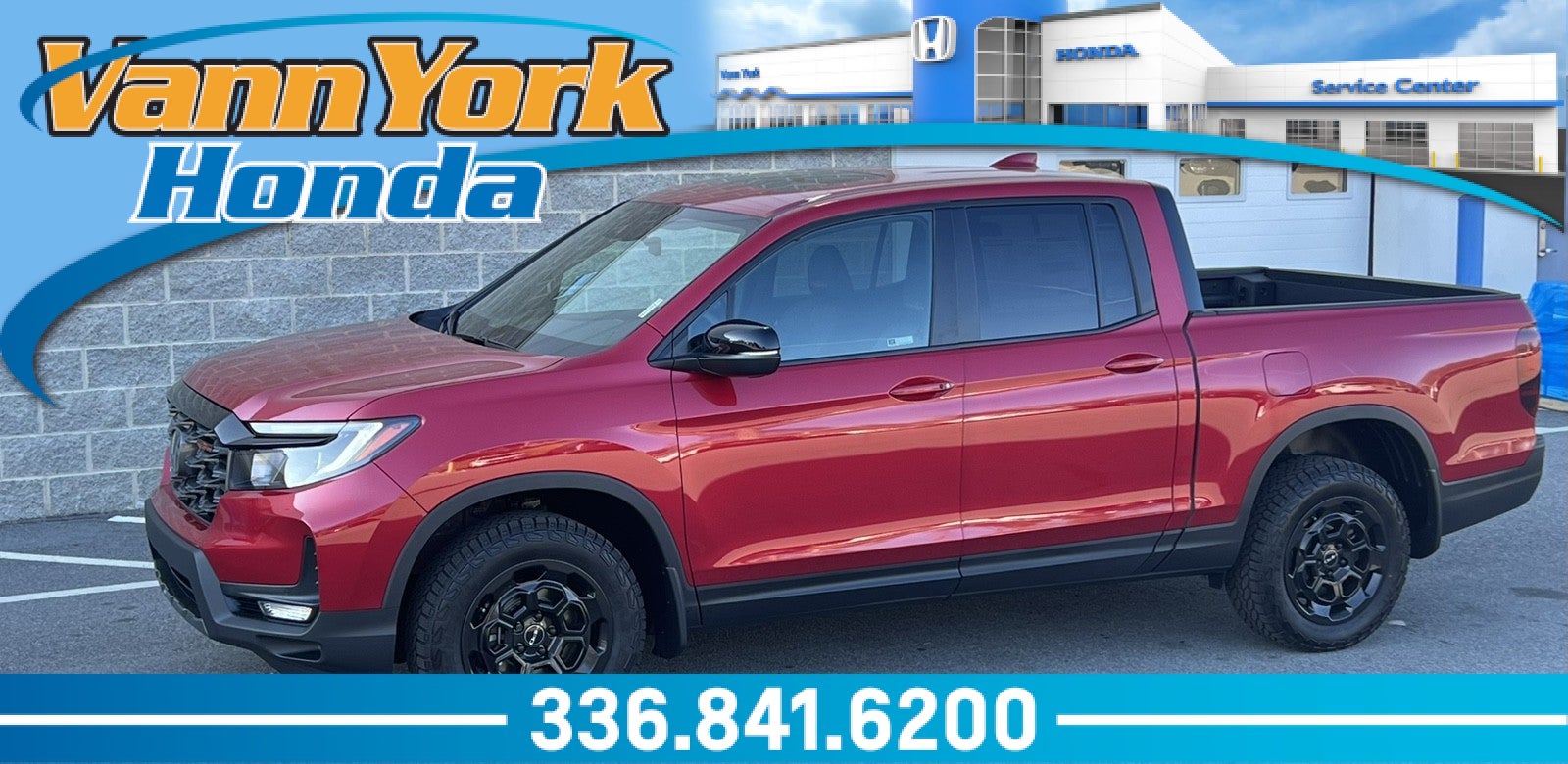 Radiant Red II 2026 Honda Ridgeline Pickup Truck All-Wheel Drive Automatic
