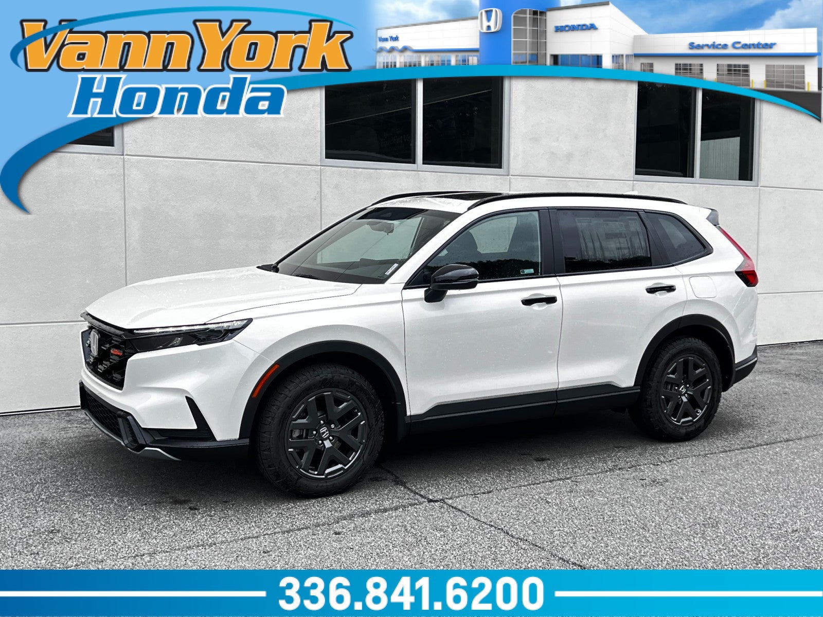 Platinum White 2026 Honda CR-V Hybrid SUV / Crossover All-Wheel Drive Automatic