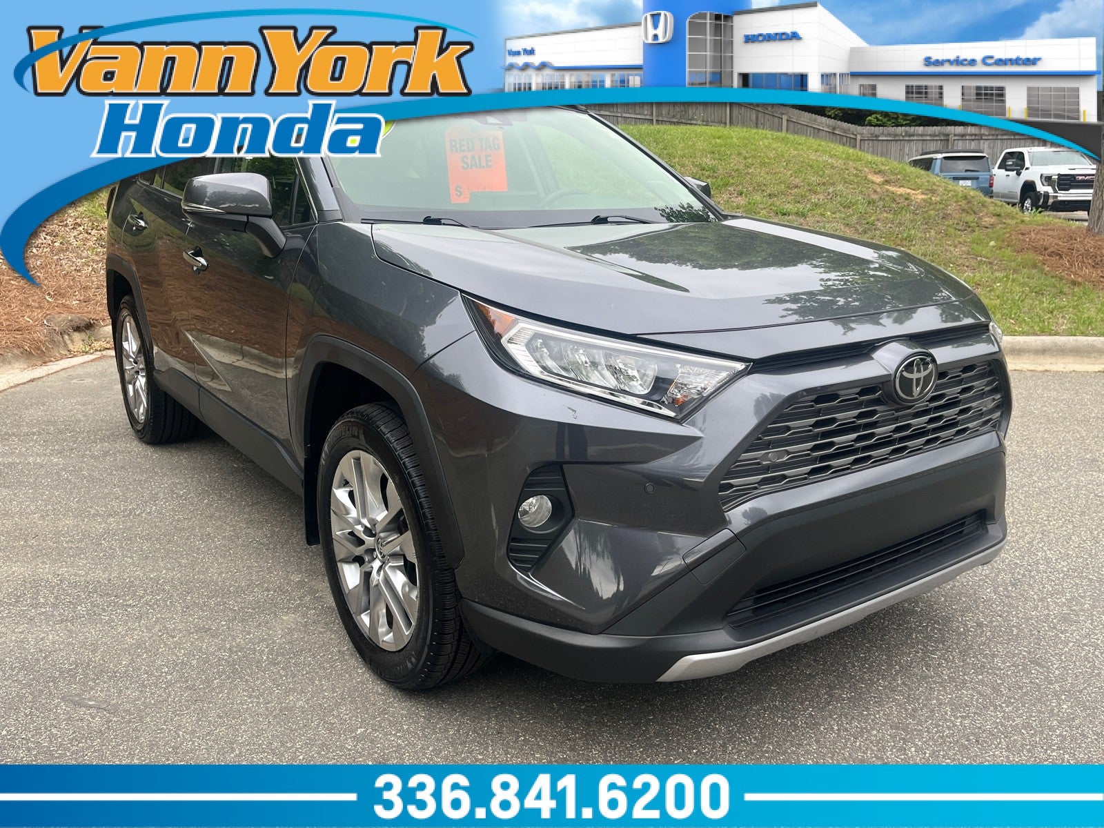 Magnetic Gray Metallic 2020 Toyota RAV4 SUV / Crossover All-Wheel Drive Automatic