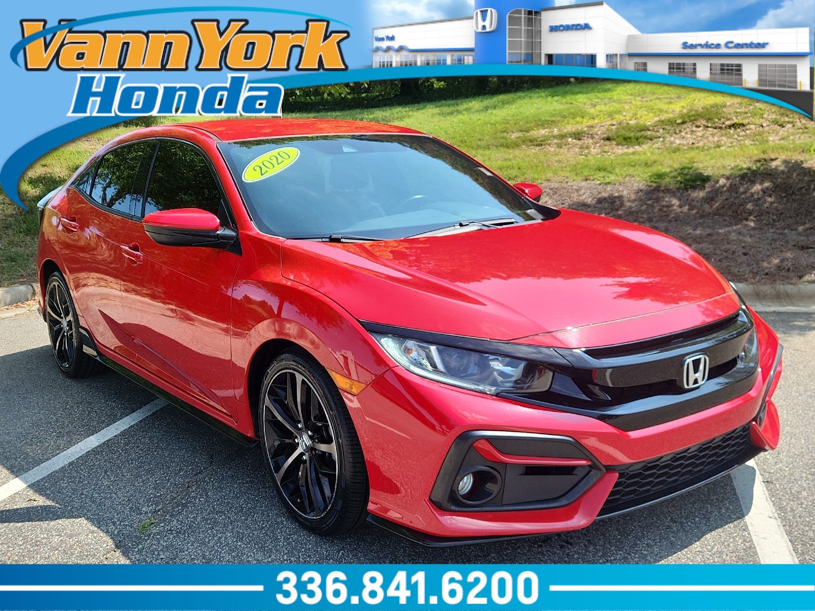 2020 Honda Civic Hatchback Rojo Hatchback Tracción delantera Automática