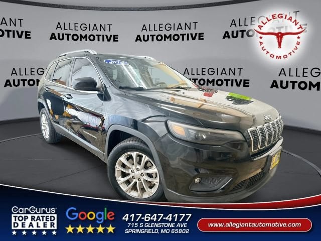2019 Jeep Cherokee Latitude, Longitude, North