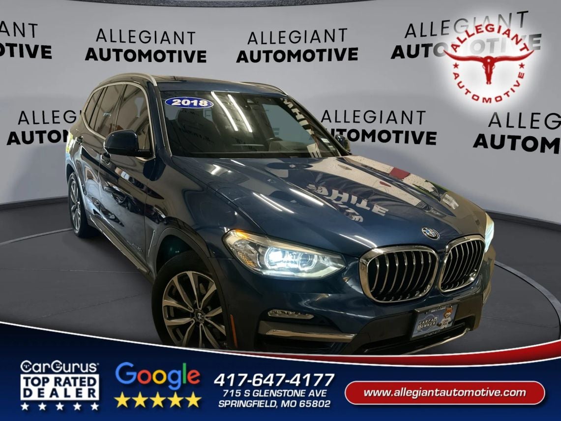 2018 BMW X3 sDrive30i