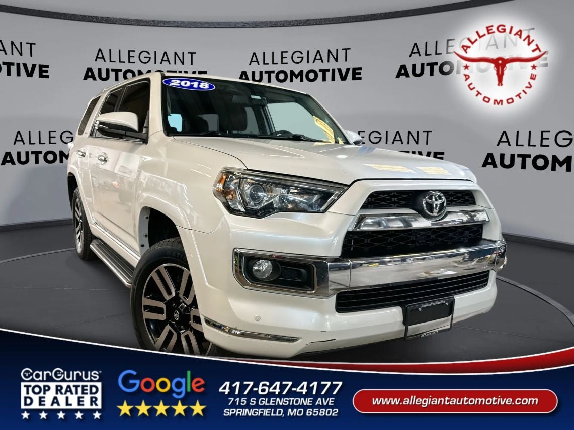 2018 Toyota 4Runner SR5/SR5 Premium/TRD Off Road/TRD Off Road Premium/Ltd/TRD Pro