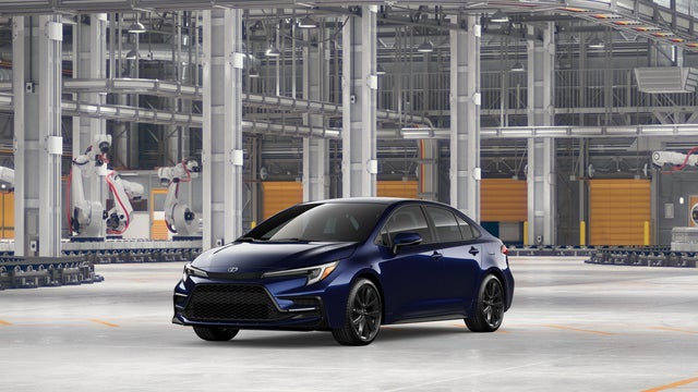 Blueprint 2026 Toyota Corolla Sedan Front-Wheel Drive Continuously Variable Transmission