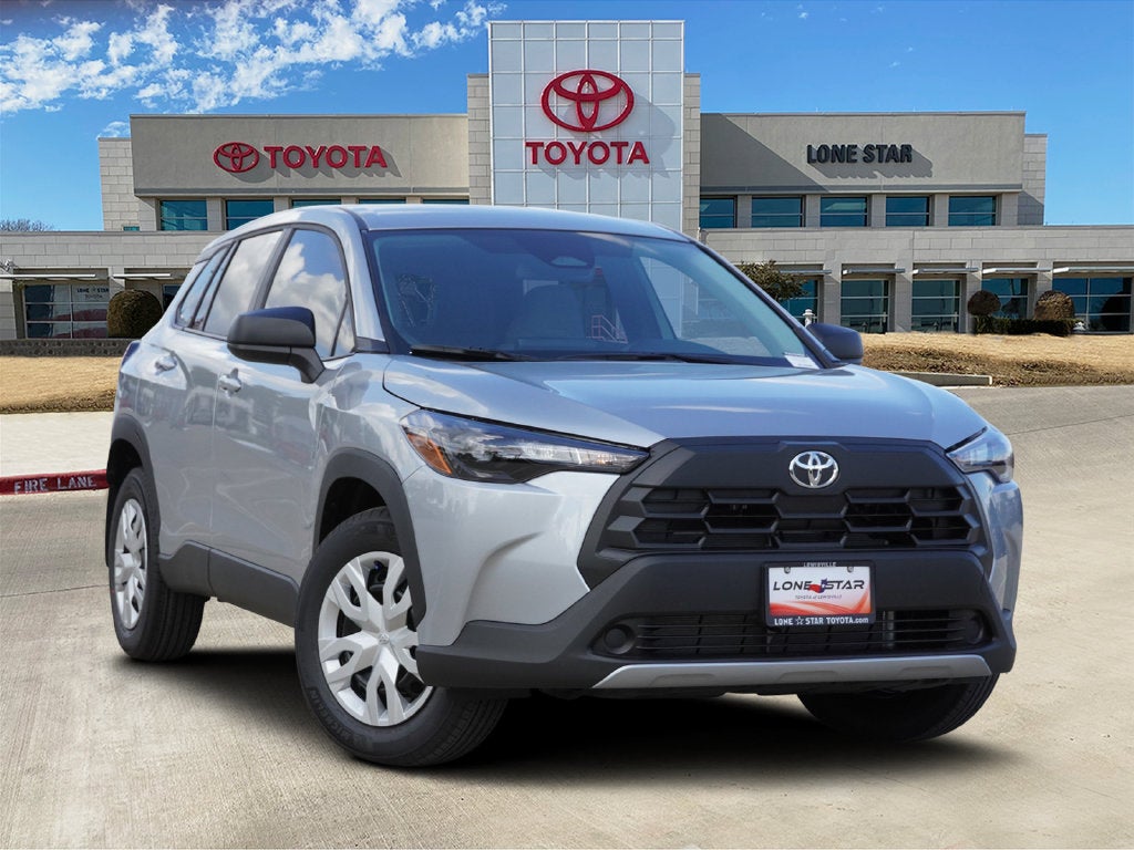 Sonic Silver 2026 Toyota Corolla Cross SUV / Crossover Front-Wheel Drive Continuously Variable Transmission