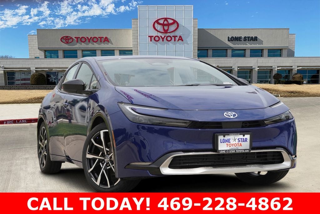 Reservoir Blue 2025 Toyota Prius Plug-In Hybrid Hatchback Front-Wheel Drive Continuously Variable Transmission