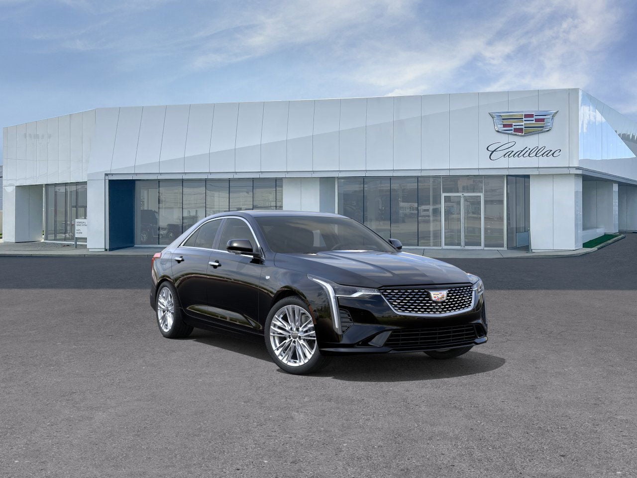 Black Raven 2026 Cadillac CT4 Premium Luxury AWD Sedan All-Wheel Drive Automatic