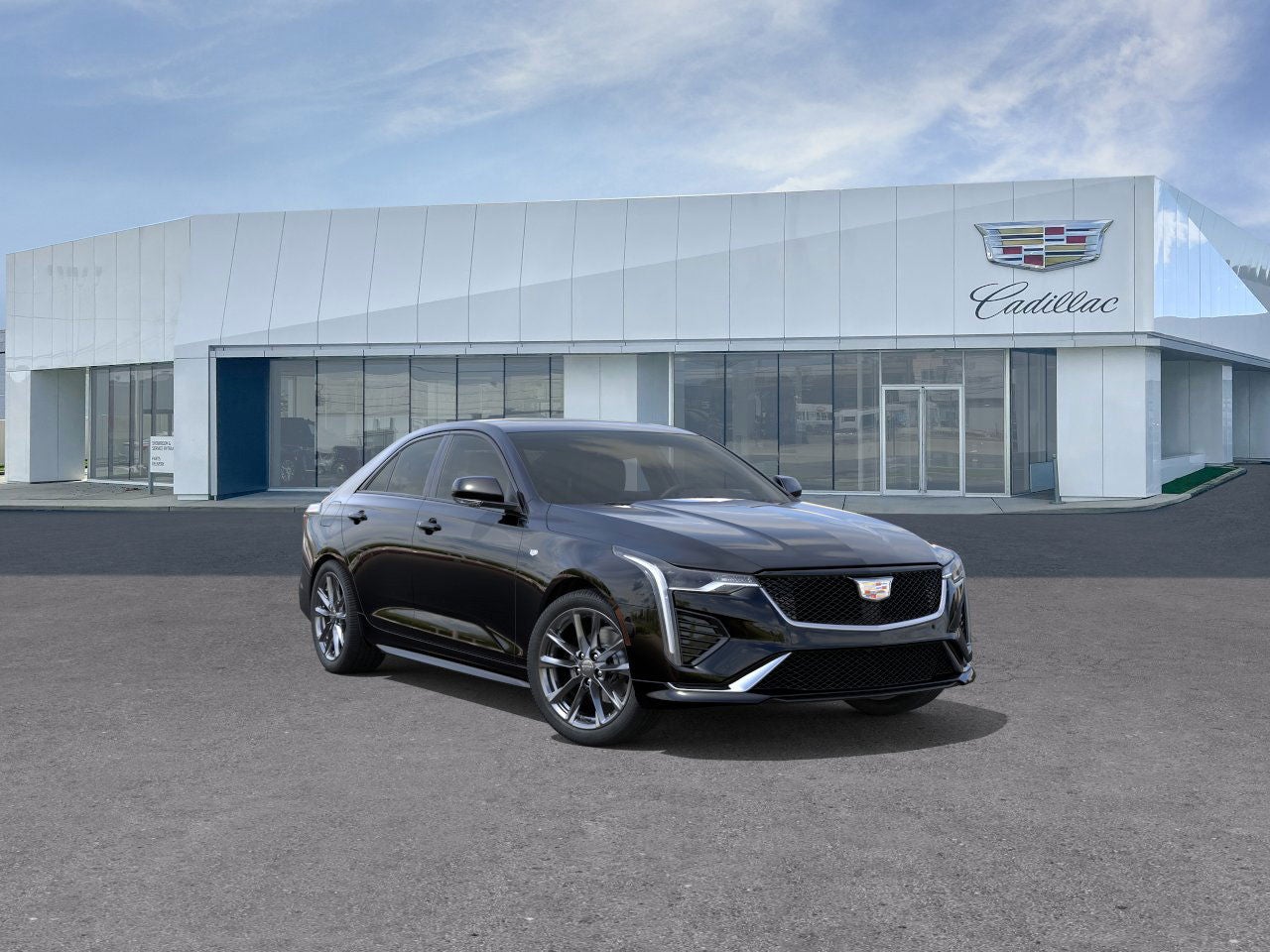Black Raven 2026 Cadillac CT4 Sport AWD Sedan All-Wheel Drive Automatic