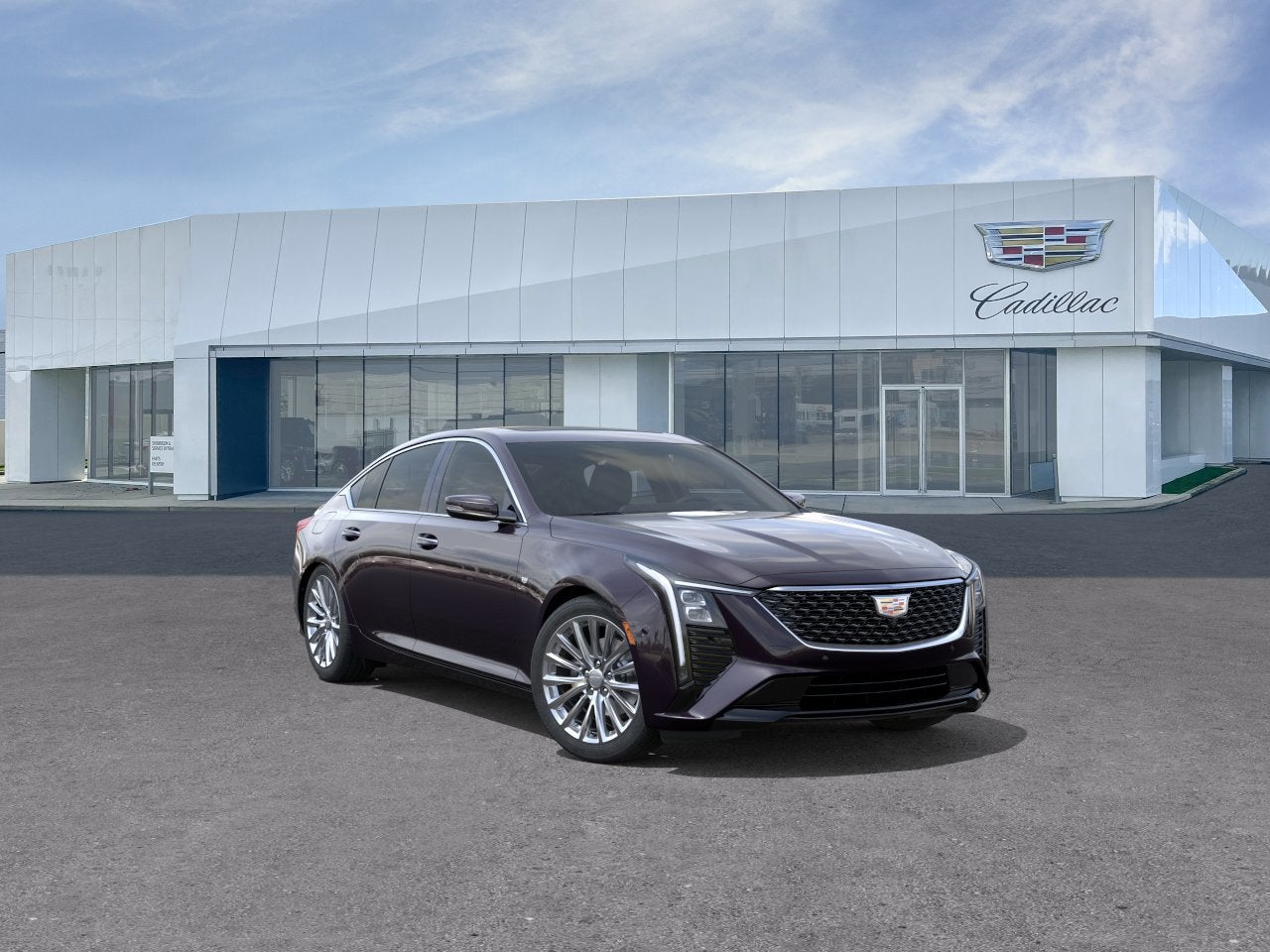 Midnight Sky Metallic 2026 Cadillac CT5 Sedan All-Wheel Drive Automatic