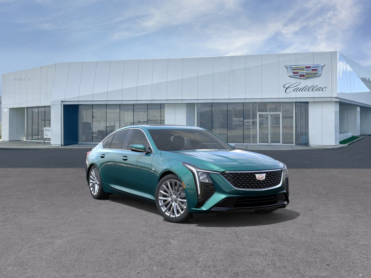 Typhoon Metallic 2026 Cadillac CT5 Sedan All-Wheel Drive Automatic