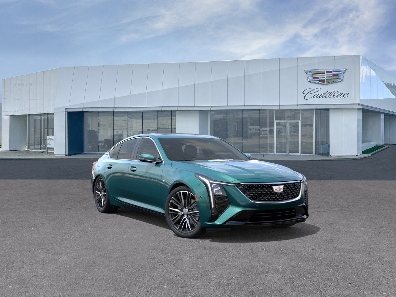 Typhoon Metallic 2026 Cadillac CT5 Sedan All-Wheel Drive Automatic