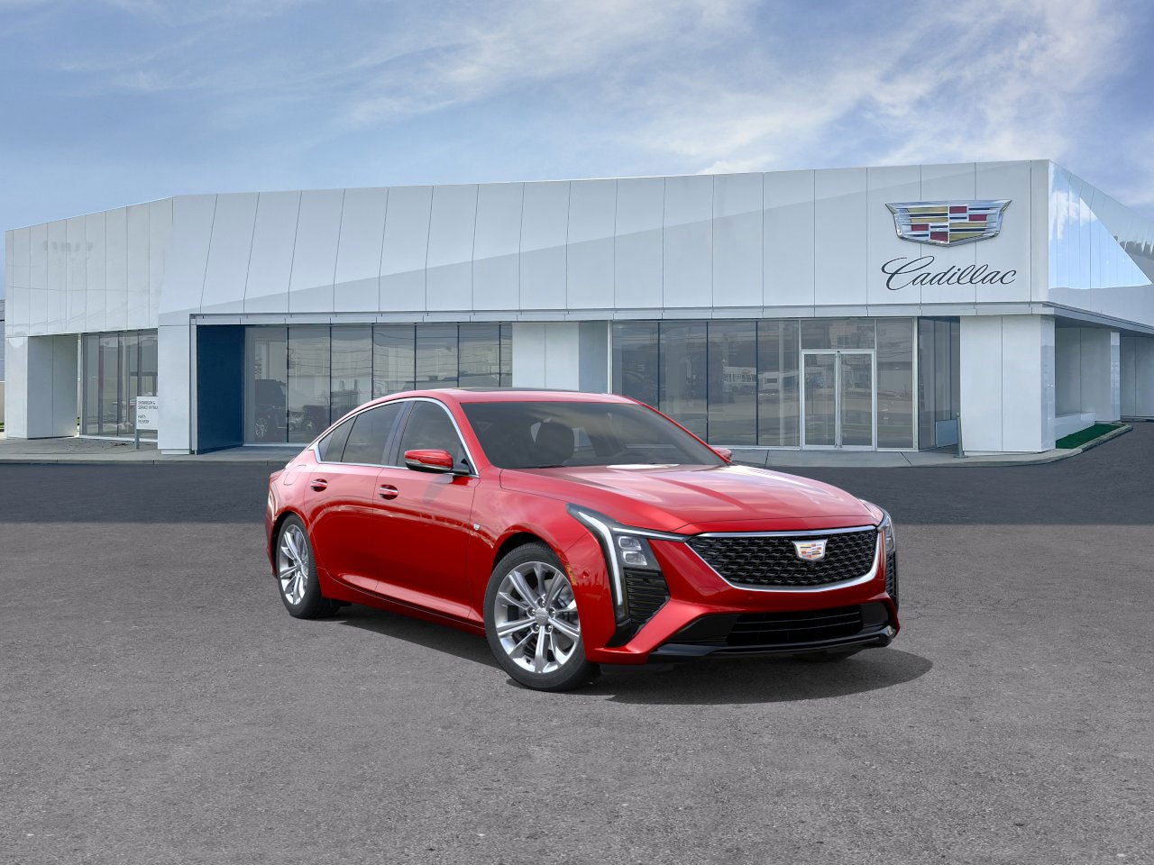 Radiant Red Tintcoat 2026 Cadillac CT5 Premium Luxury AWD Sedan All-Wheel Drive Automatic