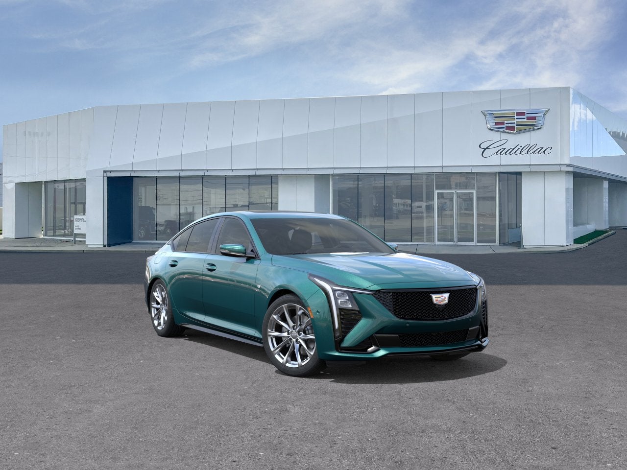 Typhoon Metallic 2026 Cadillac CT5 Sedan All-Wheel Drive Automatic