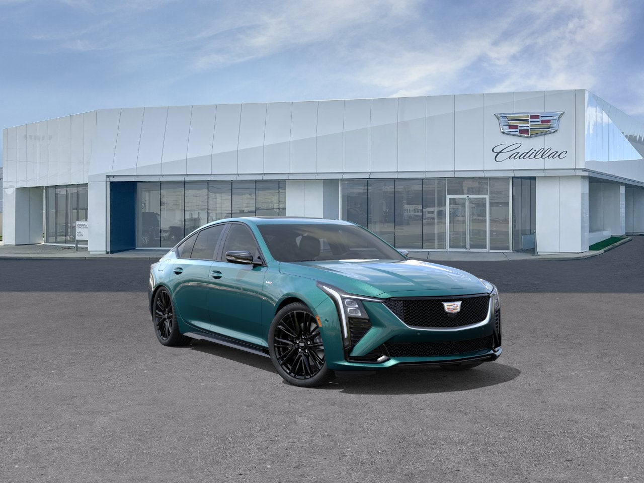 Typhoon Metallic 2026 Cadillac CT5 V-Series AWD Sedan All-Wheel Drive Automatic
