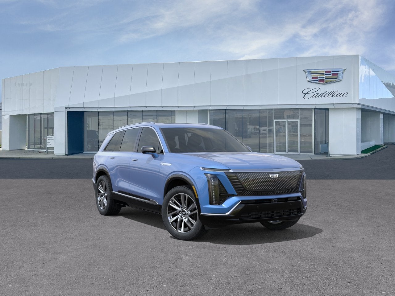 Blue Graphite Tricoat 2027 Cadillac VISTIQ SUV / Crossover All-Wheel Drive Automatic