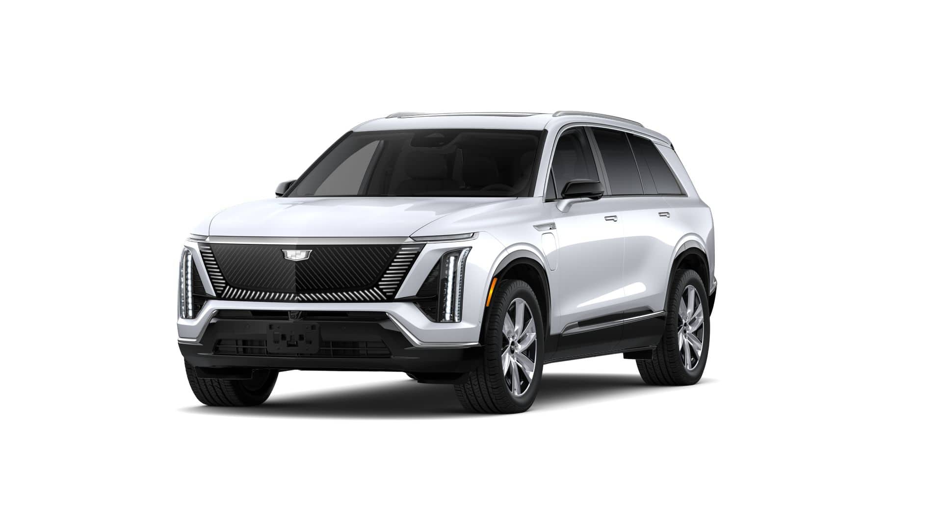 Vibrant White Tricoat 2027 Cadillac VISTIQ SUV / Crossover All-Wheel Drive Automatic