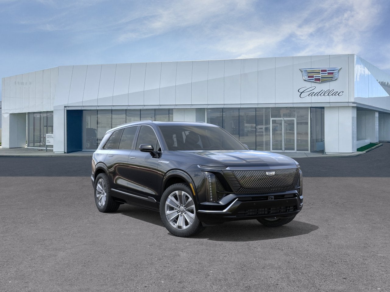 Stellar Black Metallic 2026 Cadillac VISTIQ SUV / Crossover All-Wheel Drive Automatic