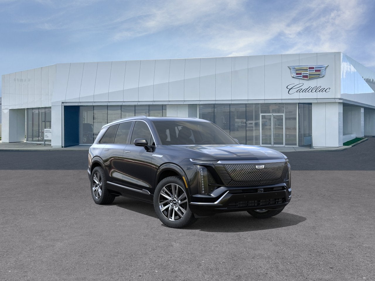 Stellar Black Metallic 2027 Cadillac VISTIQ SUV / Crossover All-Wheel Drive Automatic