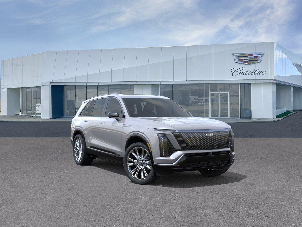 Argent Silver Metallic 2026 Cadillac VISTIQ SUV / Crossover All-Wheel Drive Automatic