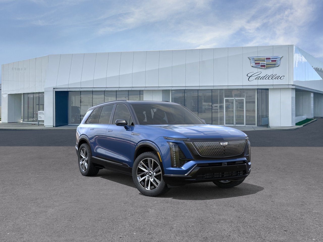 Opulent Blue Metallic 2026 Cadillac VISTIQ SUV / Crossover All-Wheel Drive Automatic