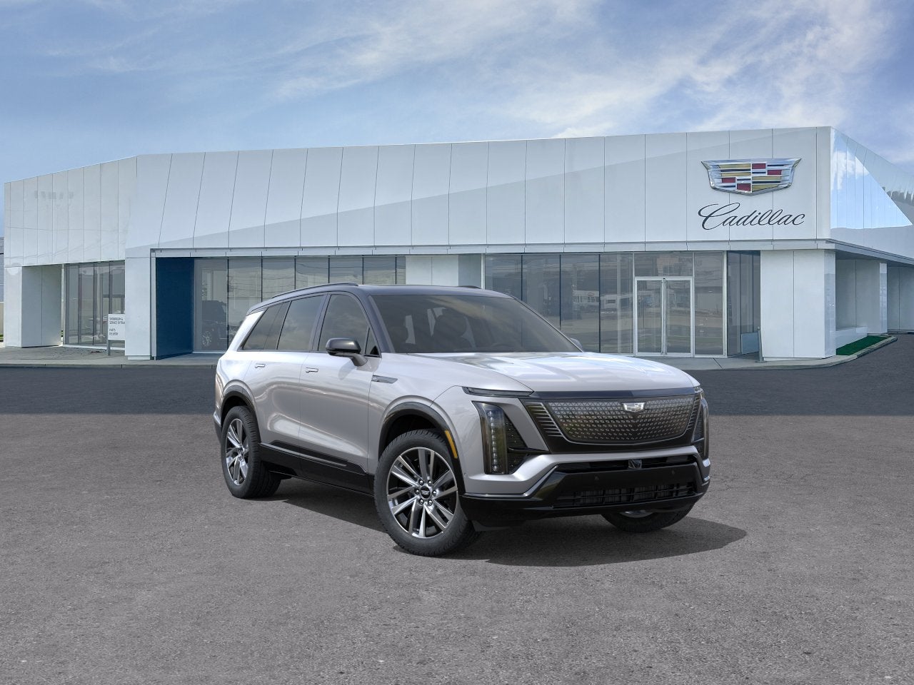 Argent Silver Metallic 2027 Cadillac VISTIQ SUV / Crossover All-Wheel Drive Automatic