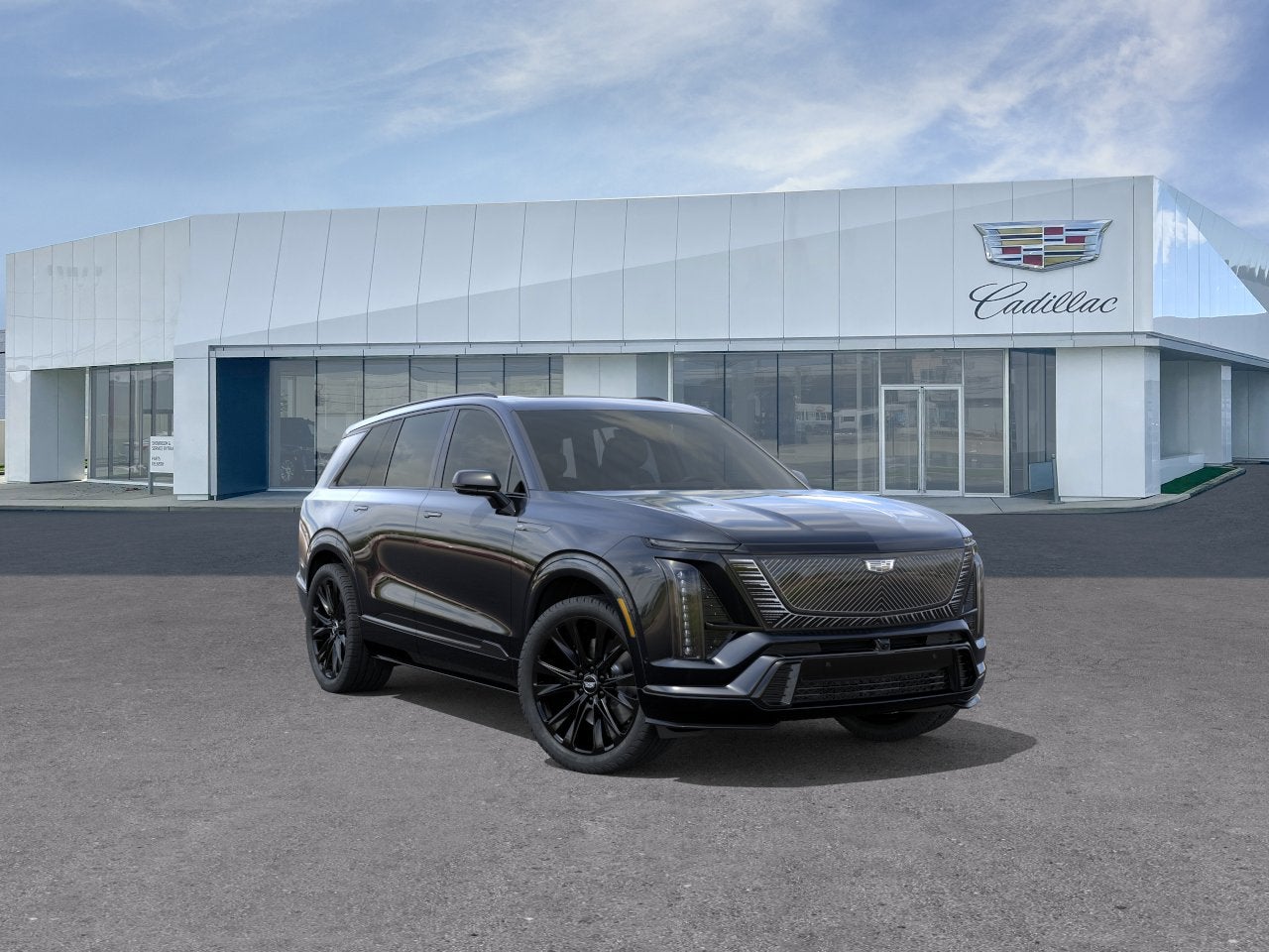 Stellar Black Metallic 2027 Cadillac VISTIQ SUV / Crossover All-Wheel Drive Automatic