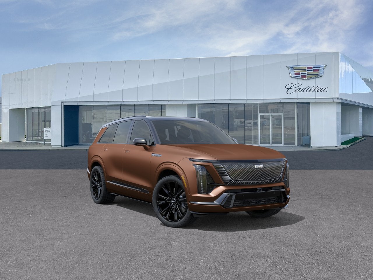 Adobe Frost 2027 Cadillac VISTIQ SUV / Crossover All-Wheel Drive Automatic
