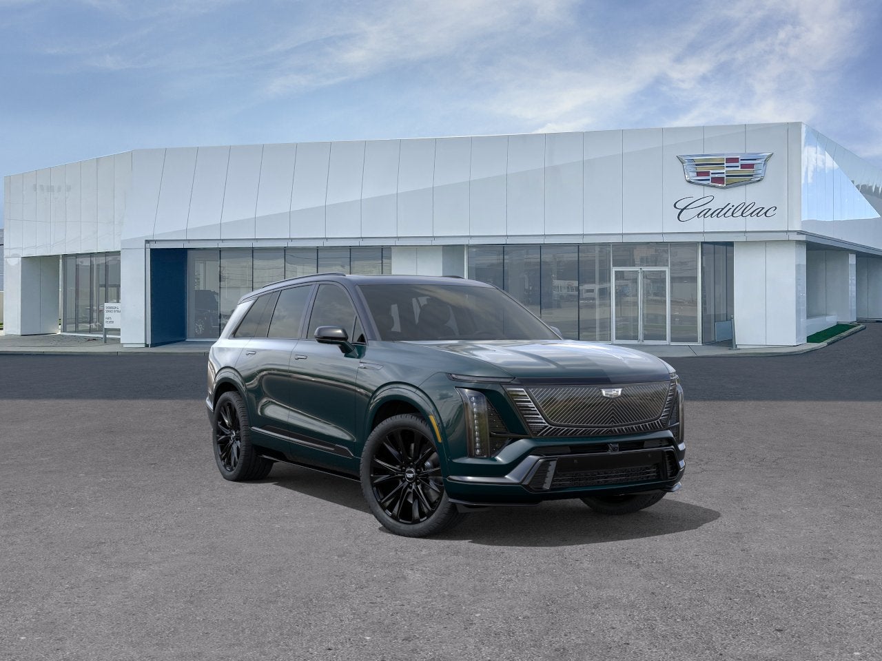Emerald Lake Metallic 2027 Cadillac VISTIQ SUV / Crossover All-Wheel Drive Automatic