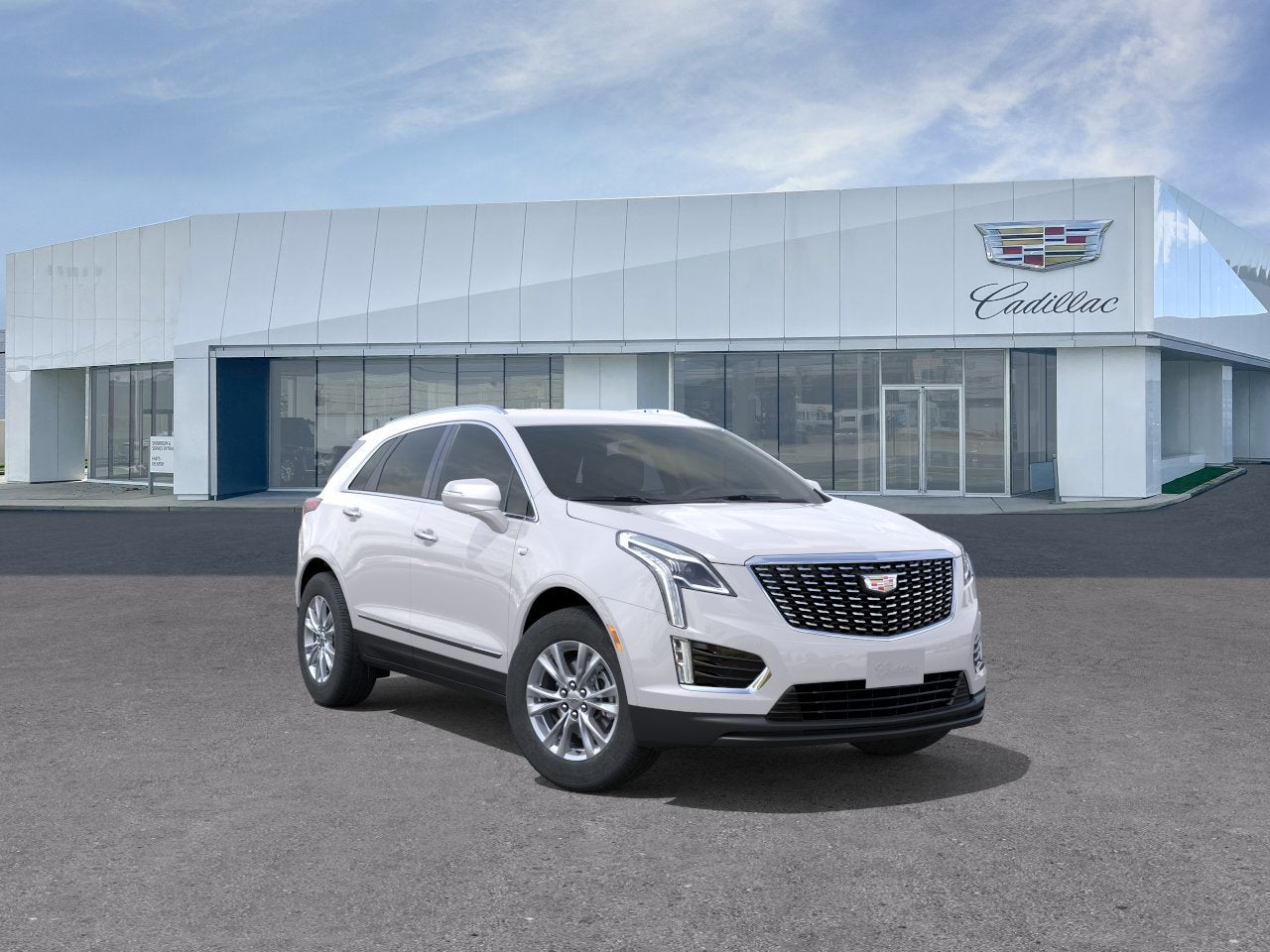 Crystal White Tricoat 2026 Cadillac XT5 SUV / Crossover Four-Wheel Drive Automatic