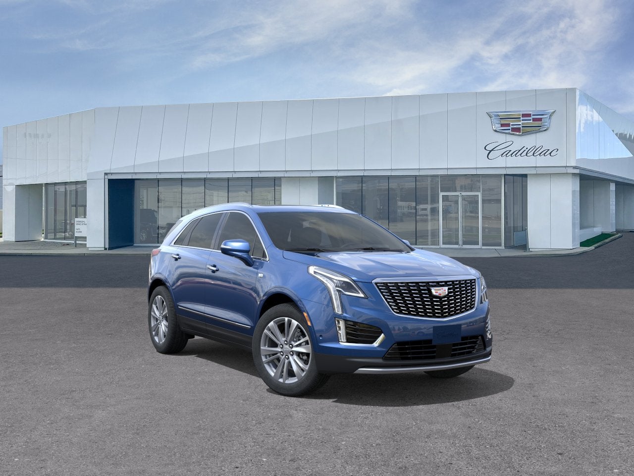 Opulent Blue Metallic 2026 Cadillac XT5 SUV / Crossover Four-Wheel Drive Automatic