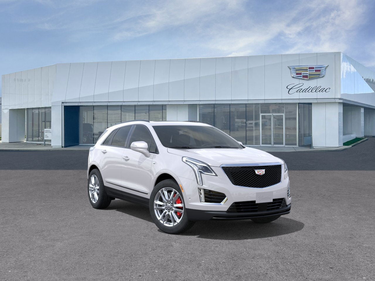 Crystal White Tricoat 2026 Cadillac XT5 SUV / Crossover Four-Wheel Drive Automatic