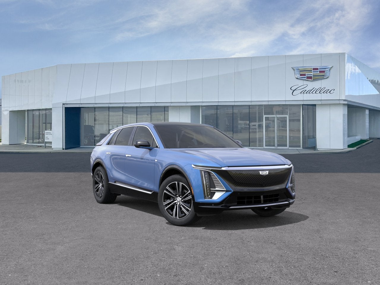 Blue Graphite Tricoat 2027 Cadillac LYRIQ SUV / Crossover All-Wheel Drive Automatic