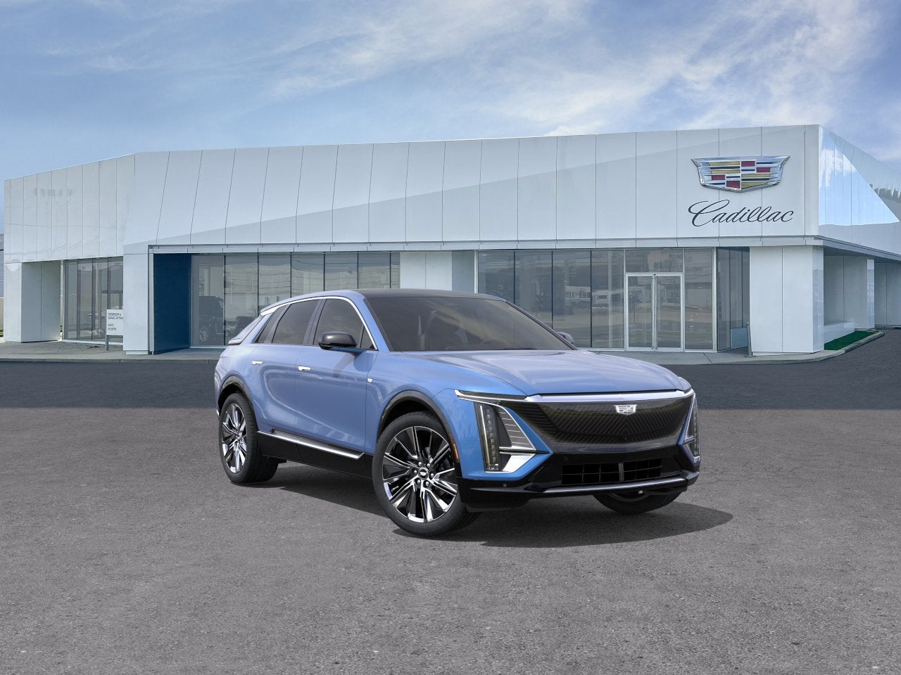 Blue Graphite Tricoat 2027 Cadillac LYRIQ SUV / Crossover All-Wheel Drive Automatic