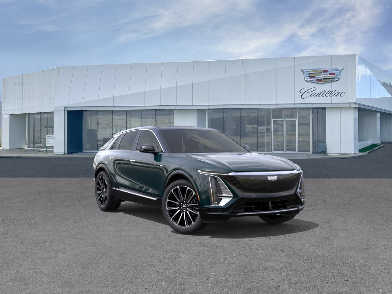Emerald Lake Metallic 2027 Cadillac LYRIQ SUV / Crossover All-Wheel Drive Automatic