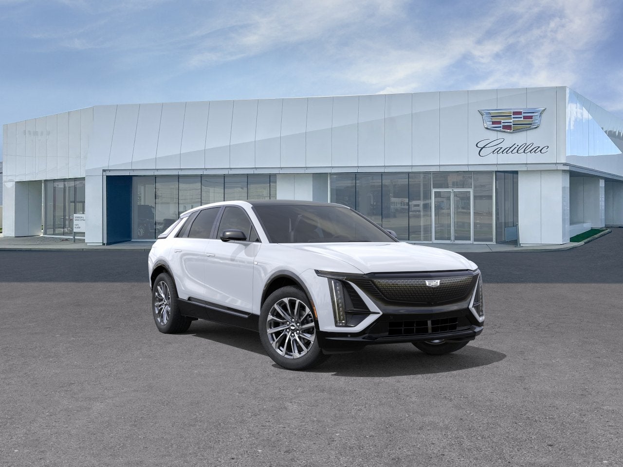 Vibrant White Tricoat 2027 Cadillac LYRIQ SUV / Crossover All-Wheel Drive Automatic